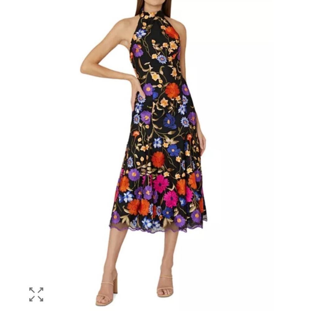 Milly Penelope floral midi dress